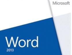 MS Word(워드) 2013